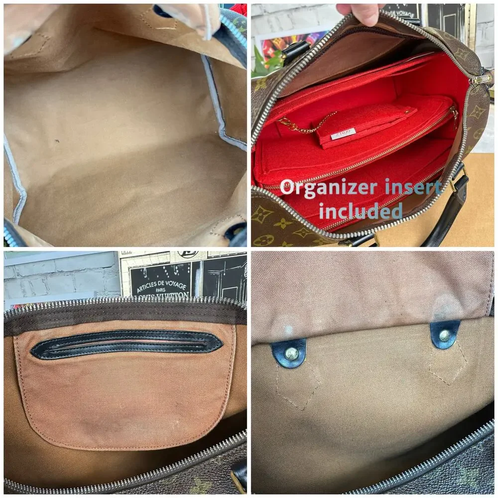 Louis Vuitton Speedy 35 Vintage Custom dyed leather CUTE - Picture 14 of 16